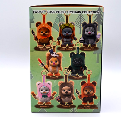Hot Toys Cosbi Ewoks Kneesaa Plush Keychain Star Wars