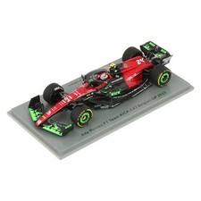 Alfa Romeo Guanyu Zhou Racing Belgian GP 2023 1:43 Scale Model Car