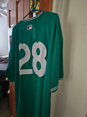 Boston Red Sox Number 28 City Connect Jersey 5XL Kristian Campbell J.D. Martinez