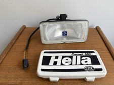 HELLA COMET 550 GLASS SPOTLIGHT WITH COVER & BOLTS Untested.