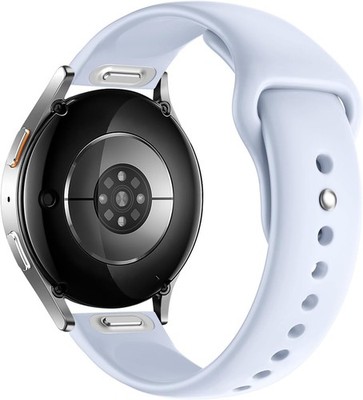 Soft Silicone 20mm Strap for Samsung Galaxy Watch 7, 40mm & 44mm Compatibility