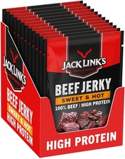 Jack Links Beef Jerky, 12 x 40 g Beutel, Sweet & Hot