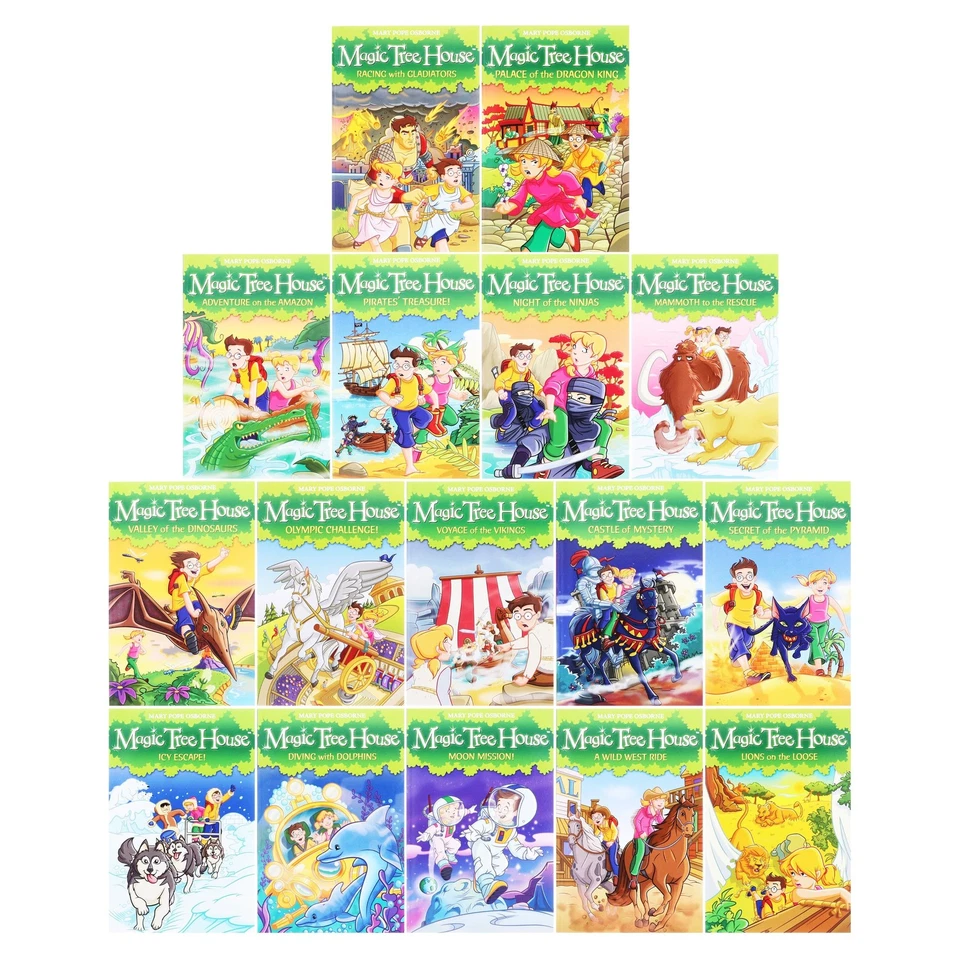 Magic Tree House Collection By Mary Pope Osborne 16 Books Set - Ages 5-7 - PB - Image 2 of 4