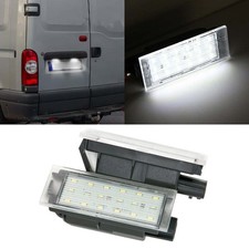 2X LED Kennzeichenbeleuchtung Kennzeichenleuchte F&uuml;r Opel Movano X62 Vivaro X82