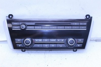 2012 BMW 535Xi GT Audio Climate Temperature Control Panel OEM