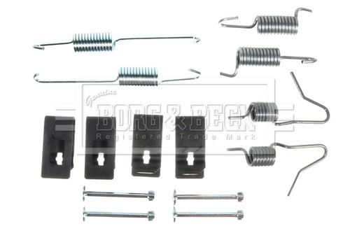 Hand Brake Shoe Fitting Kit fits NISSAN QASHQAI J10 Rear 06 to 13 B&B Quality - 第 3/8 張圖片
