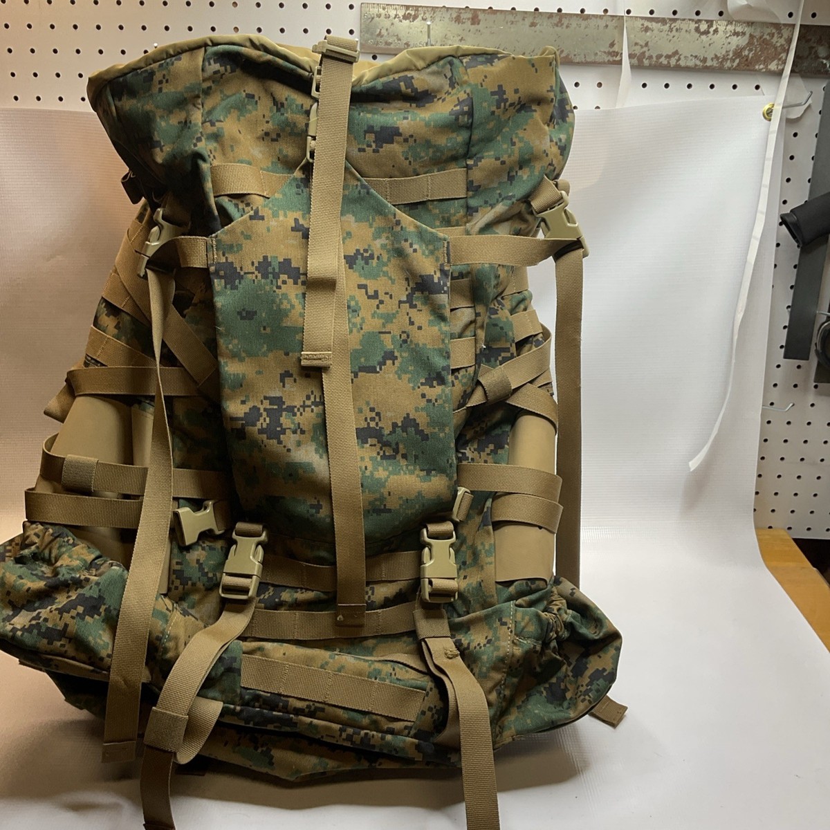 USMC ILBE Main Pack 75L MARPAT Woodland Backpack Arc'teryx Design