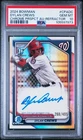Dylan Crews /499 Rookie Auto Refractor 1st Bowman PSA 10 GEM MINT 2024 Bowman RC