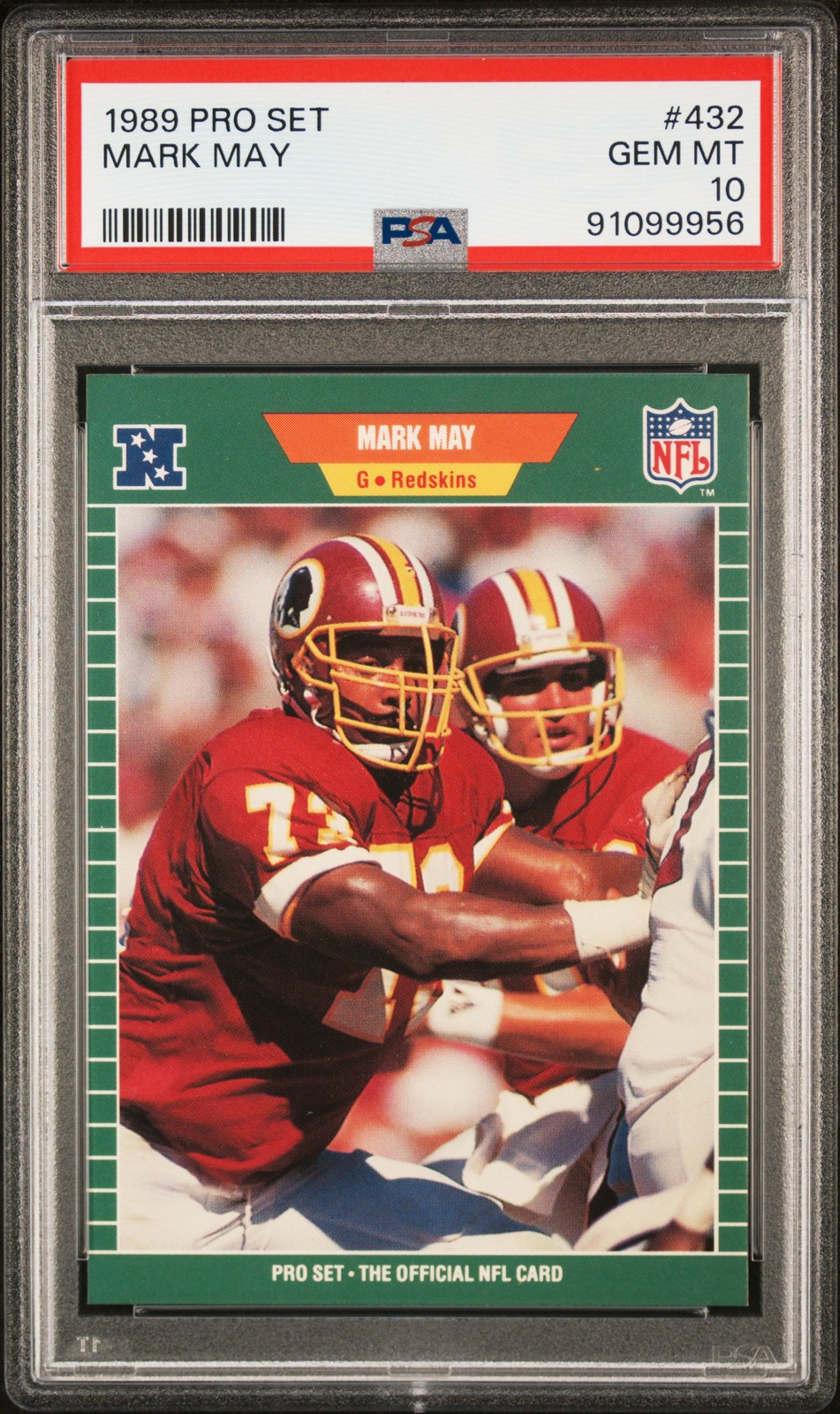 1989 PRO SET #432 MARK MAY PSA 10