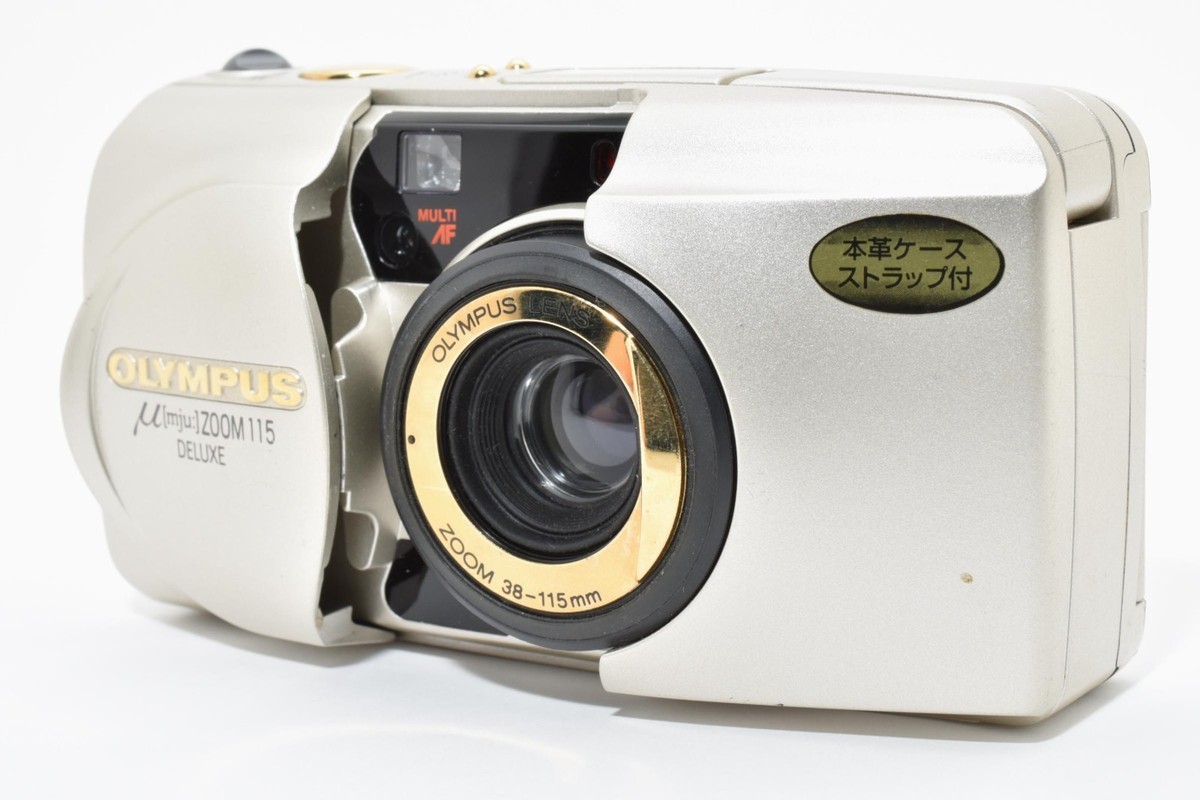 Olympus μ mju Zoom 115 Deluxe Point & Shoot 35mm Film From Japan