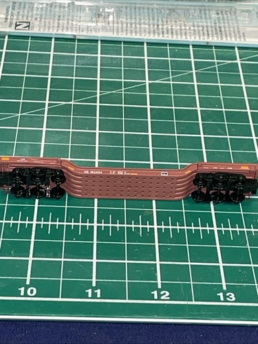 New! N-Scale MT Heavyweight Depressed Center Flat Car Pair NS $ 59.90 Last ones! - Picture 12 of 12