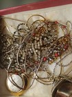 Mystery estate jewelry Untest Wearable Vintage Modern Necklace Gold Silver Tone — photo 1