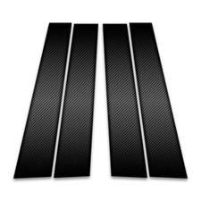 4pc Carbon Fiber Pillar Post Trim Fits 2007-2013 Acura Mdx 4pc Carbon Fiber Pillar Post Trim Fits 2007-2013 Acura Mdx