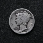 1916 Mercury Silver Dime (bb19156)