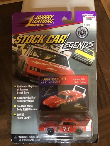 Johnny Lightning Stock car Legends Bobby Isaac #71 Dodge Daytona Season 1970