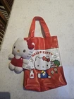 Hello Kitty Plush Sanrio Soft Toy | 6" with matching pvc bag