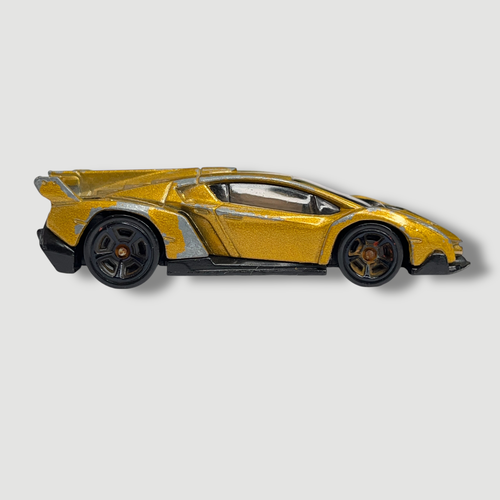 Hot Wheels Lamborghini Veneno Metalflake Gold de 2020 Lamborghini paquete de 5 - Imagen 5 de 9