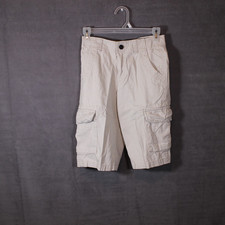 Urban Pipeline Boys 14 Slim Cargo Shorts Khaki Beige Utility Pockets Outdoor