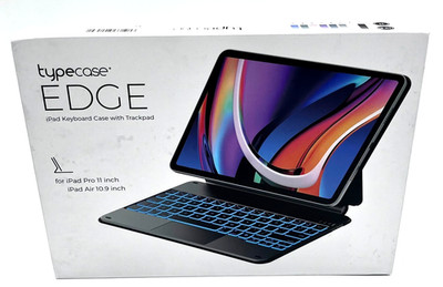 TypeCase Blue Edge iPad Keyboard Case With Trackpad For iPad Pro 11 & iPad Air