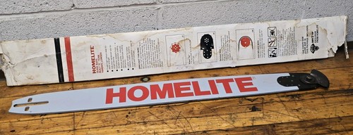 Large Homelite Chainsaw Guide Bar Saf-T-tip NEW - Picture 8 of 10