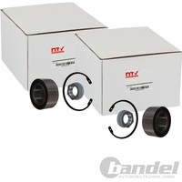 2X AIC RADLAGER-SATZ Beidseitig Vorne Passend FÜR CitroËN Berlingo C-ELYSEE C3