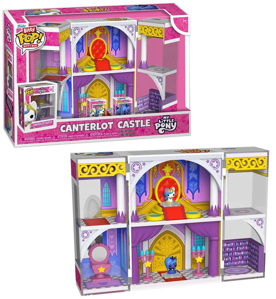 Coffret Funko Bitty Pop Mon Petit Poney Canterlot Idée Cadeau Anniversaire Enfant