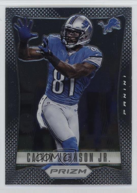 2012 Panini Prizm Calvin Johnson Jr #64 HOF 8mm