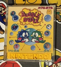 Bubble Bobble Nintendo Famicom Disk System Taito Japan Import US Seller