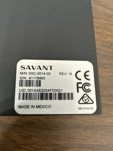 Savant SSC-0014-00 Smartcontrol 16 Not Power Supply - Picture 7 of 7