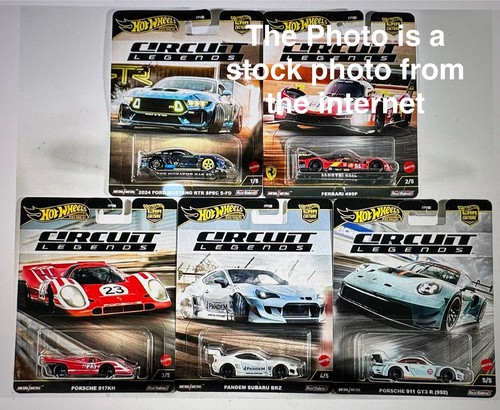 2025 Hot Wheels Premium Car Culture Circuit Legends Factory Sealed Case IN HAND
