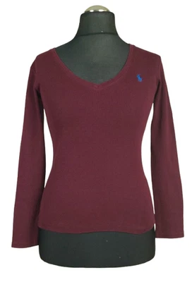 TOP RALPH LAUREN COTON TAILLE S FEMME TRÈS BON ÉTAT - Photo 1/4