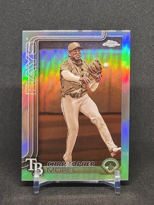 2025 Topps Chrome - #64 Christopher Morel - Sepia Refractor - Tampa Bay Rays