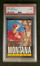 Joe Montana Football Cards and Rookie Cards Checklist 19