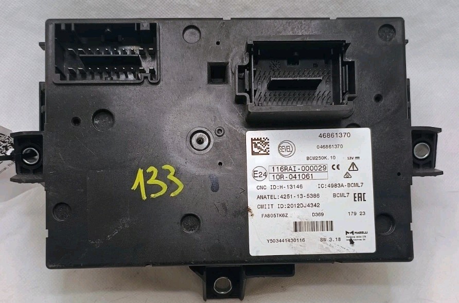 46861370 CENTRALINA BODY COMPUTER ORIGINALE FIAT DUCATO JUMPER BOXER