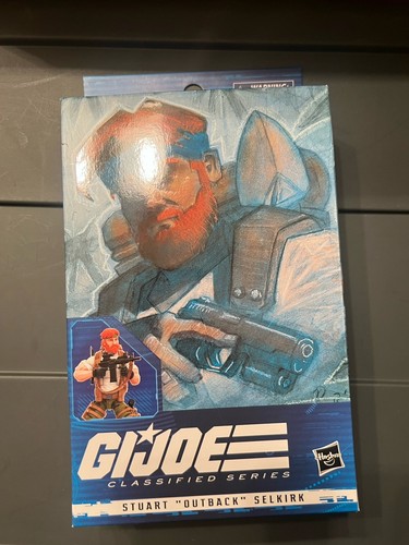 GI Joe Classified Series Stuart Outback Selkirk 63 Neu Factory Sealed Hasbro