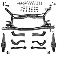 Hinterachse Audi A3 8P und 12 Teile Querlenker Satz und Schrauben links rechts