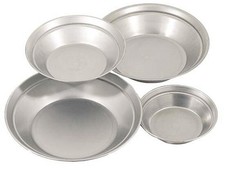 Spun Steel Gold Pan Metal Gem Fossicking Panning Prospecting Detector 9"-16"