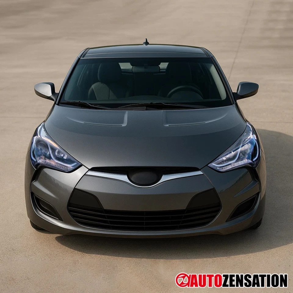 Fit 2012-2017 Hyundai Veloster Smoke Projector Headlights LED Sequential Signal Foto 3 de 4