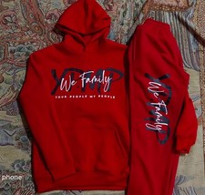Red YPMP JOGGER SET