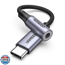 UGREEN USB C to 3.5mm Audio Adapter Type C to Headphone Aux Jack