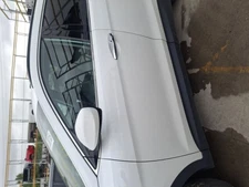 2014 Hyundai Santa Fe Driver Front Door Used OEM White 120-60333BL