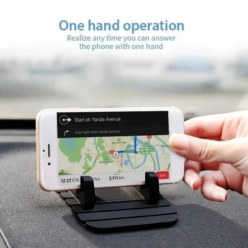 Anti-slip Car Dashboard Rubber Mat Mount Stand For Mobile Phone & GPS Holder Pad - Picture 4 of 7