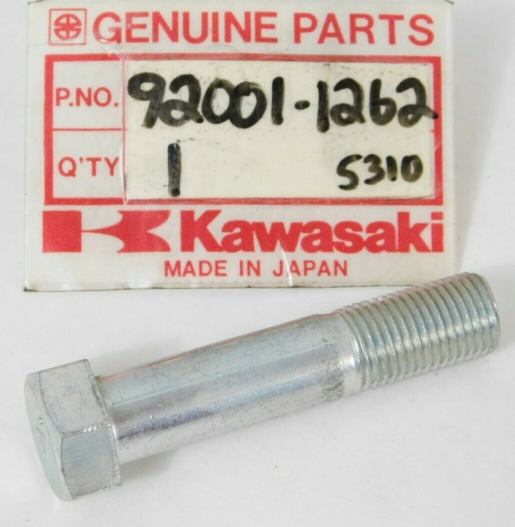 1 NOS Genuine Kawasaki Z1 KZ 900 KZ1000 Z1-R Hex Head 12x55 Bolt