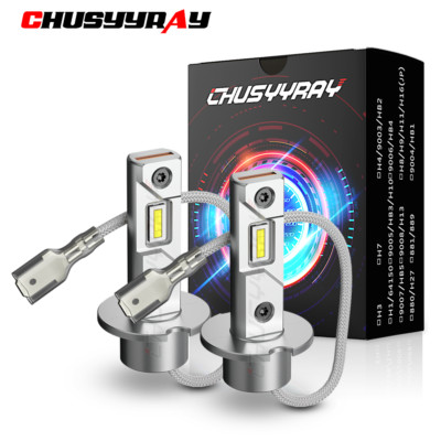 H3 LED Fog Light Bulb Conversion Kit Super Bright Canbus Super 6000k High Power