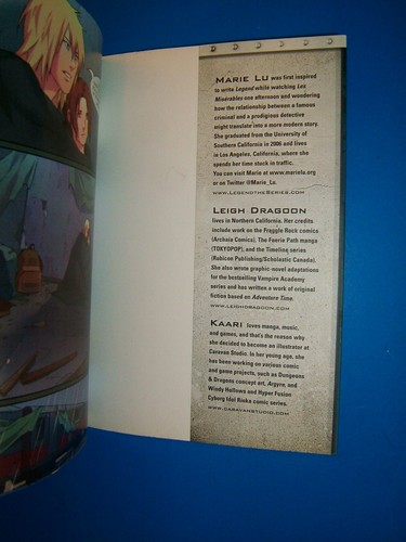 Legend The Graphic Novel - By Lu Marie - Paperback -English - Manga Comic *VGC - Picture 6 of 7