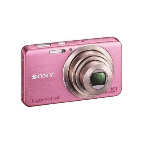 Pink Sony Cyber-shot DSC-W630 16.1 MP Compact Digital Camera - Picture 3 of 12