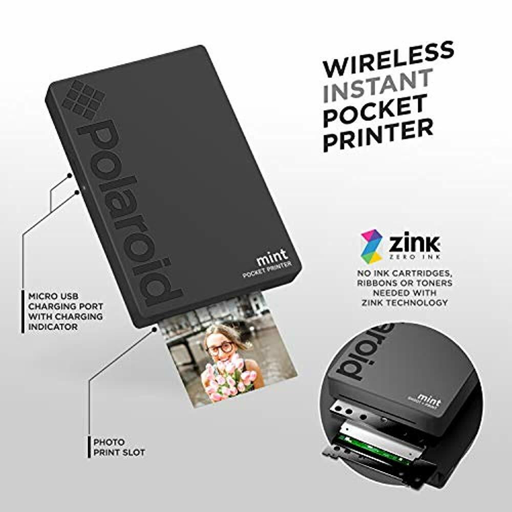 polaroid mint pocket printer amazon