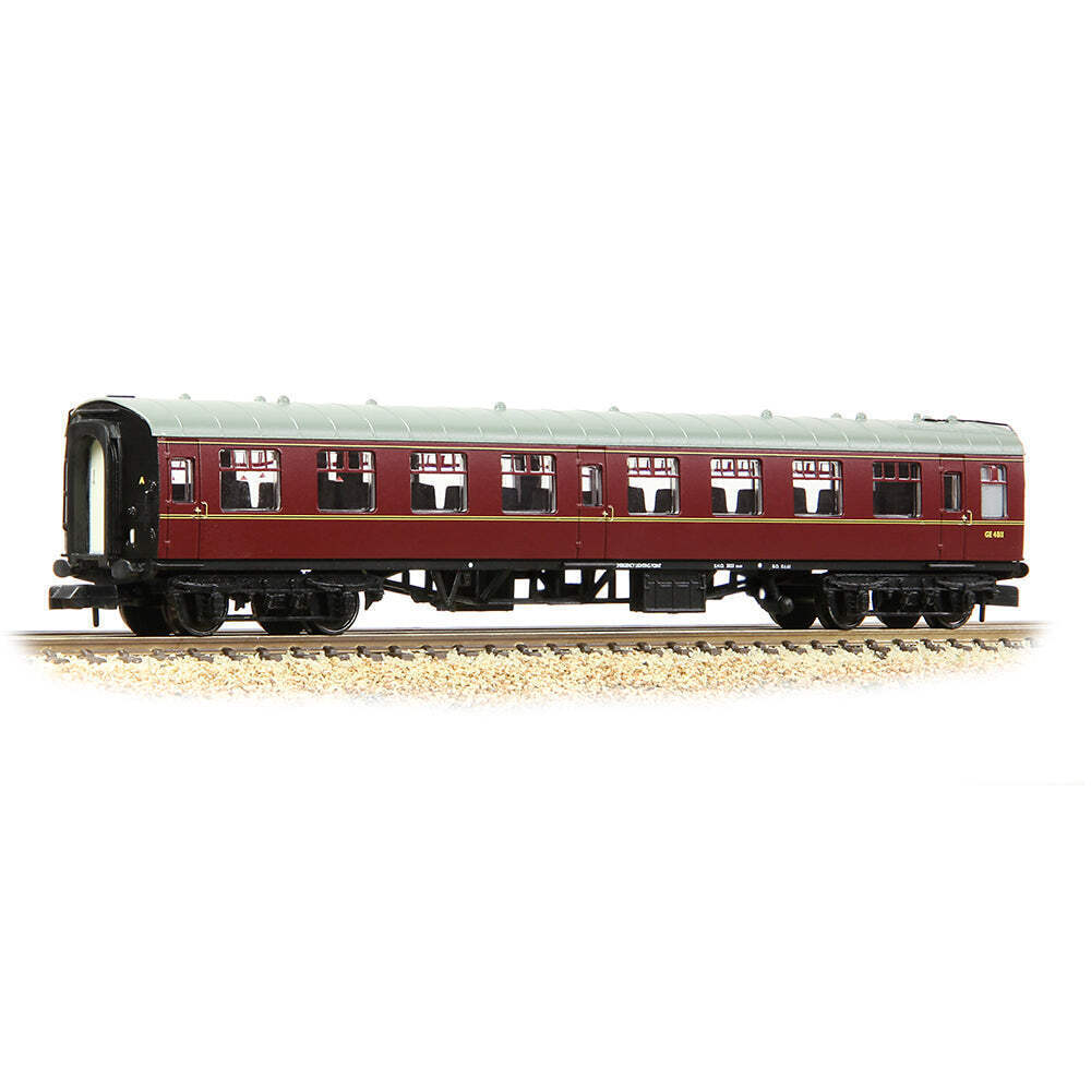 BR Mk1 Tourist Second Open Coach, Maroon BR Mk1 Tourist Second Open Coach, Maroon