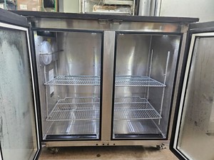 Back Bar Cabinet, Refrigerated/ Glastender ND52-L6-GL(RL)