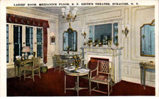 Syracuse, New York - Ladies Room, Mezzanine at B.F. Keith's Theatre - c1920